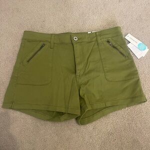 STS Blue Green Cargo Shorts Casual Summer Style